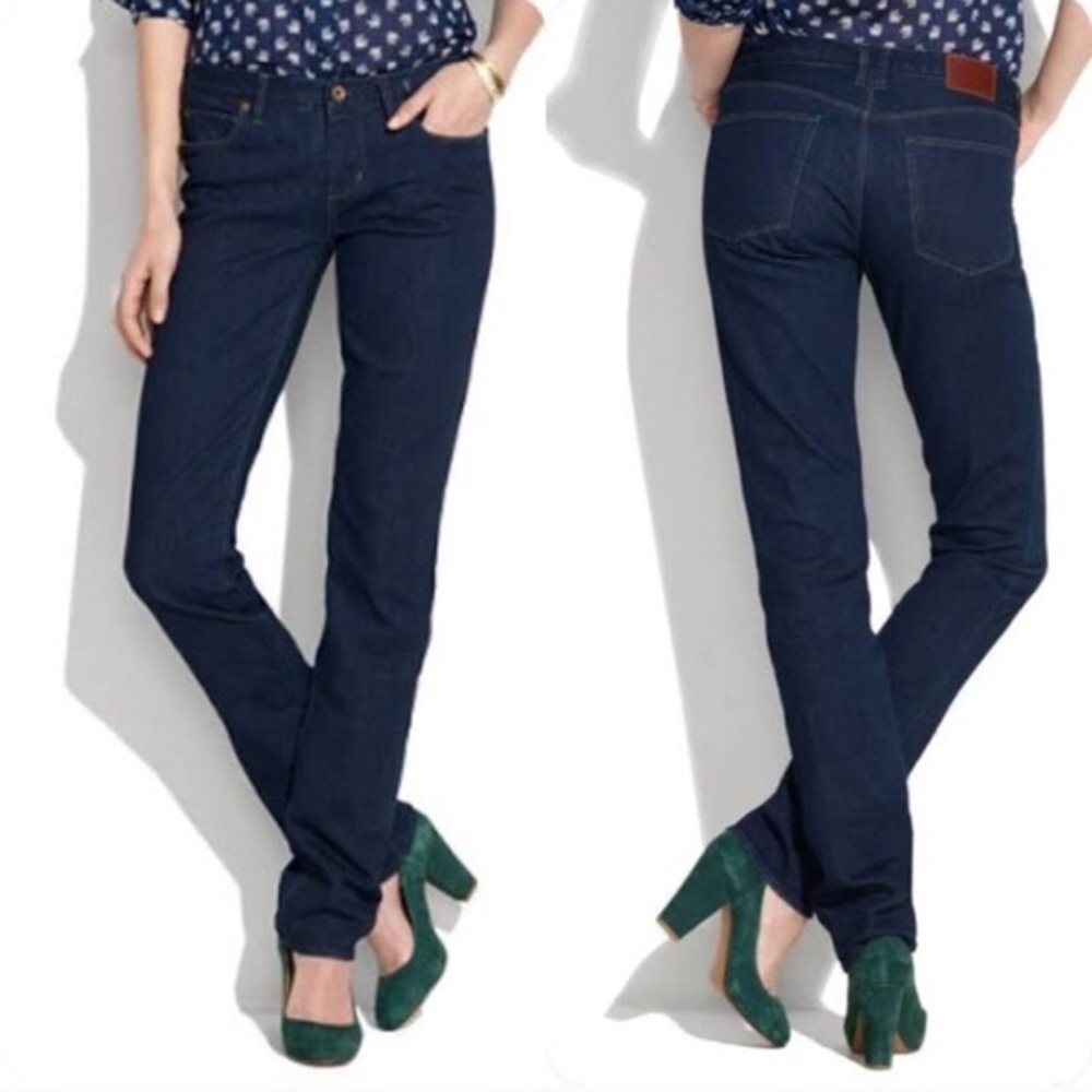 Madewell Rail Straight Jeans